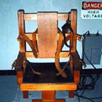 Самый первый электрический стул