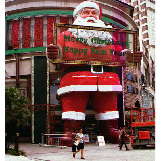Самый большой Санта-Клаус